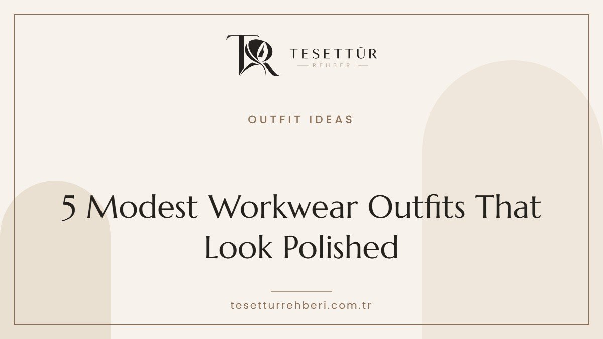 Modest workwear outfits cover image