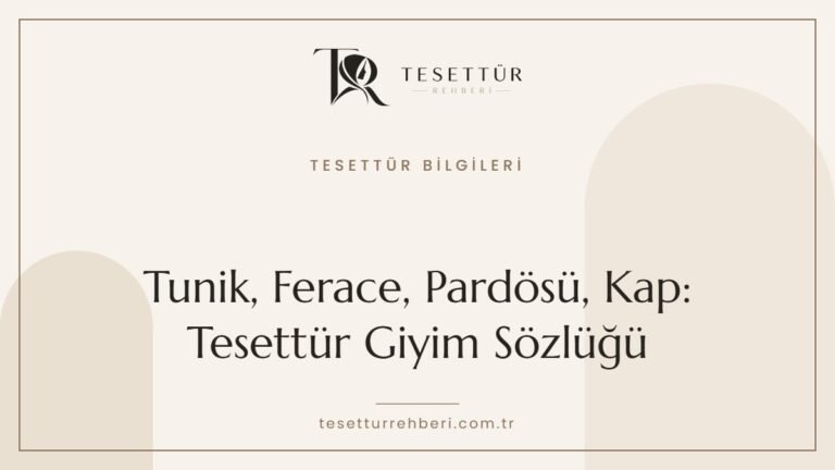 Tesettür giyim sözlüğü kapak görseli
