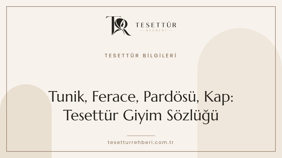 Tesettür giyim sözlüğü kapak görseli